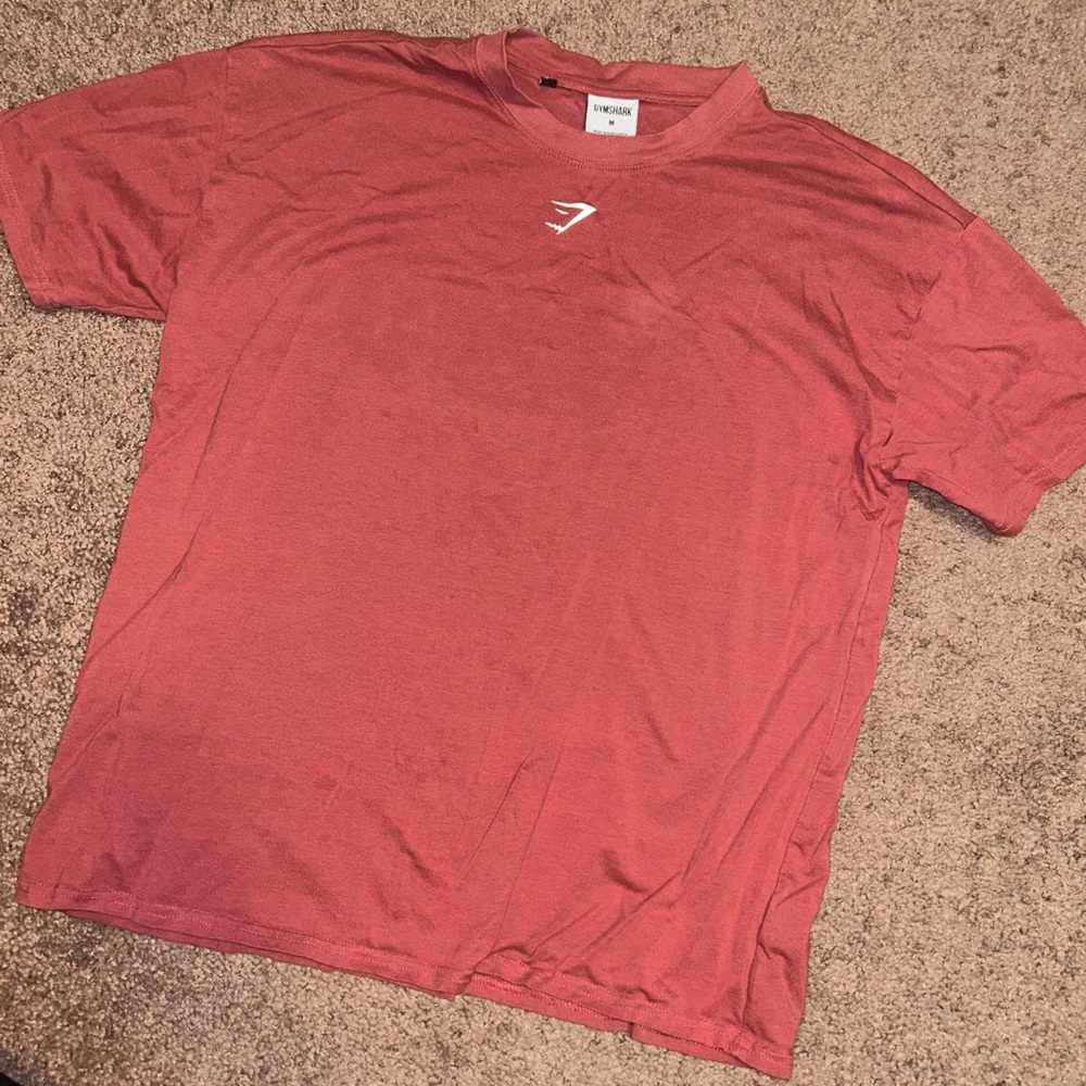 Gymshark Men's Short Sleeve Tee in Red